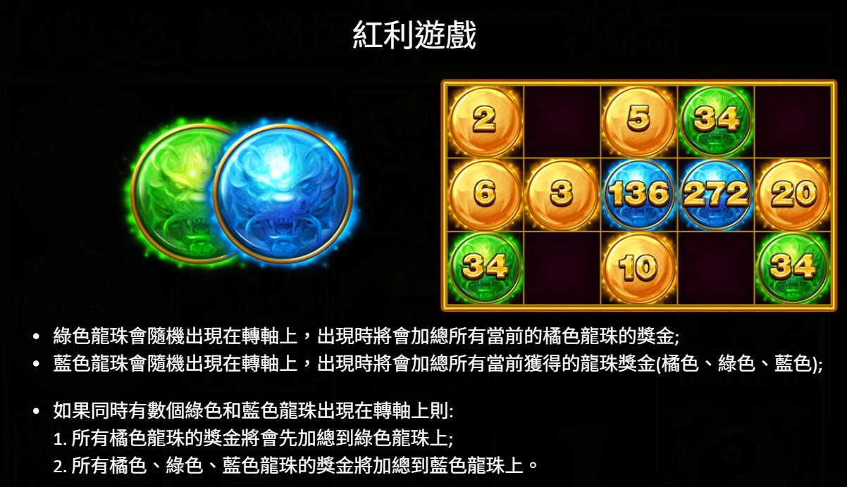 bng電子-錢龍-集鴻運-紅利遊戲3