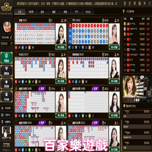 百家樂遊戲:玩法介紹說明